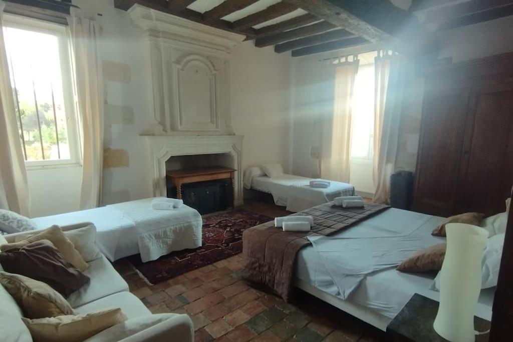 Domaine Du Prieure Saint Ellier Villa Charce-Saint-Ellier-sur-Aubance Bagian luar foto